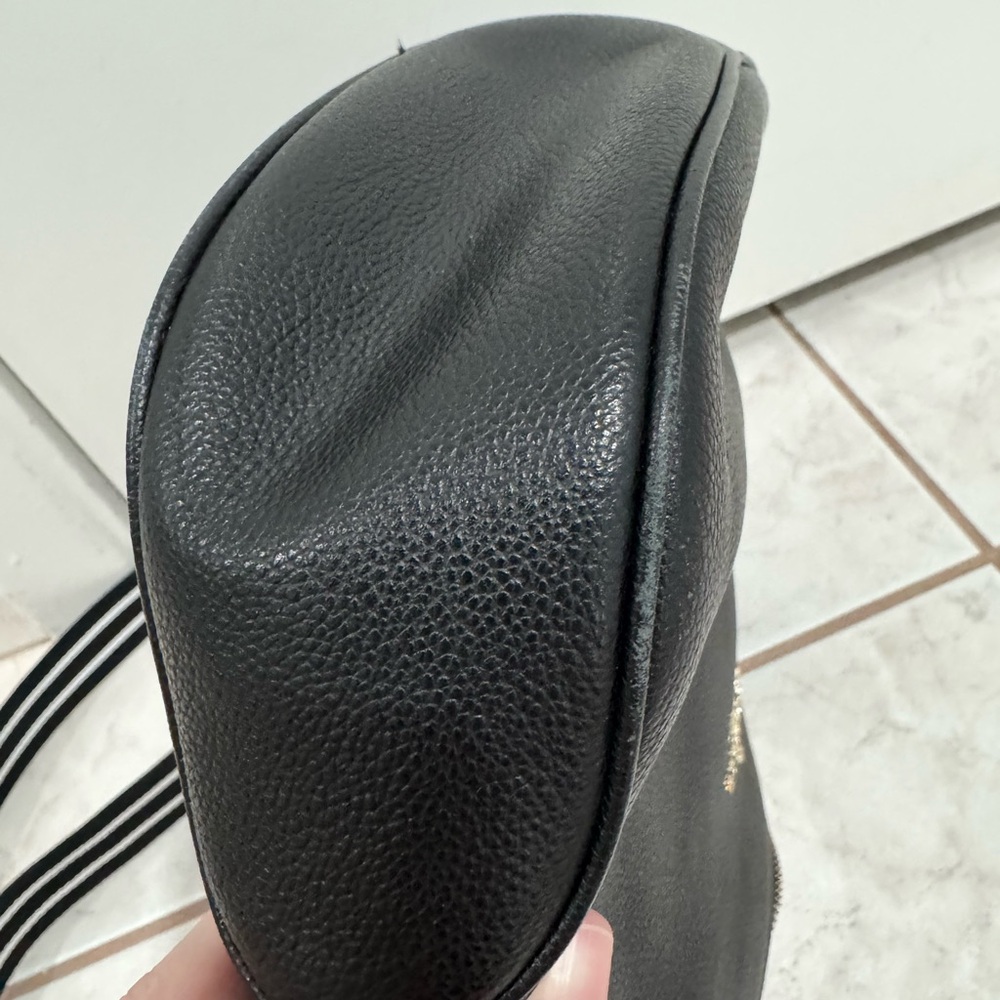 Kate Spade Black Crossbody Bag with Striped Strap - Picture 6 of 11